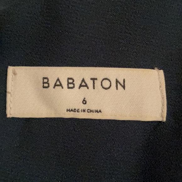 Aritzia Babaton Petros everest green dress size 6 - Picture 4 of 5